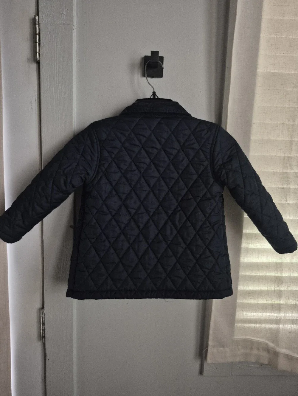 Janie and Jack Navy Quilted Puffer Jacket
